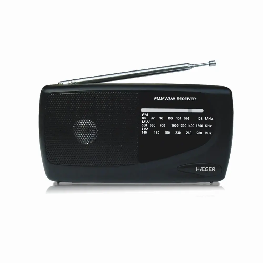 Selector de Fuentes PR-TRI.002A RADIO PORTATIL SINTONIZADOR ANALOGICO HAEGER