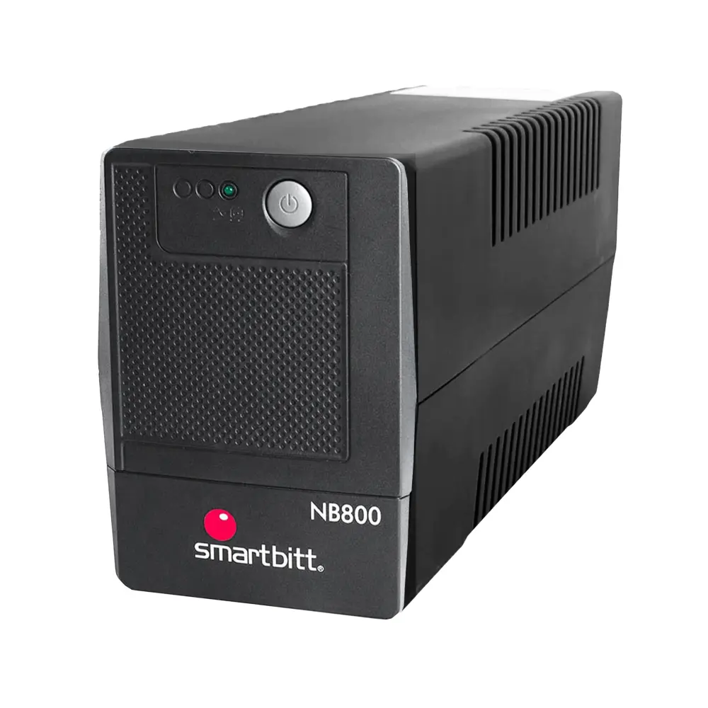 No-Break SMARTBITT SBNB800, 800 VA, 400 W, Negro NBKBIT200 Compatible con Windows 11