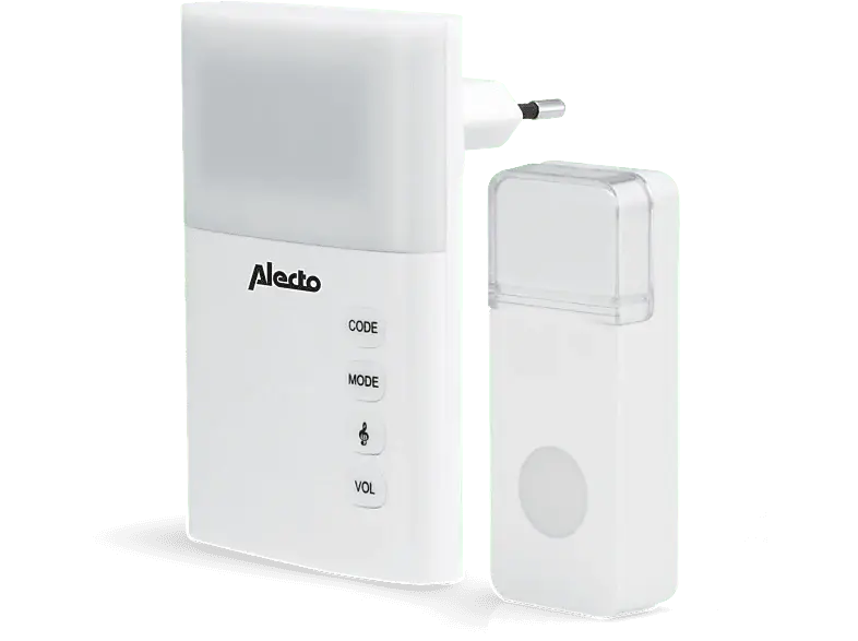 Sistema Profesional ALECTO Sonnette sans fil avec lumière flash (ADB-19)