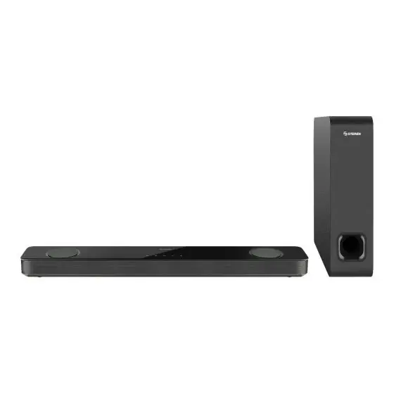 BARRA DE SONIDO CON SUBWOOFER PARA TV DE 900 WPMPO CON BLUETOOTH STEREN BSD-505