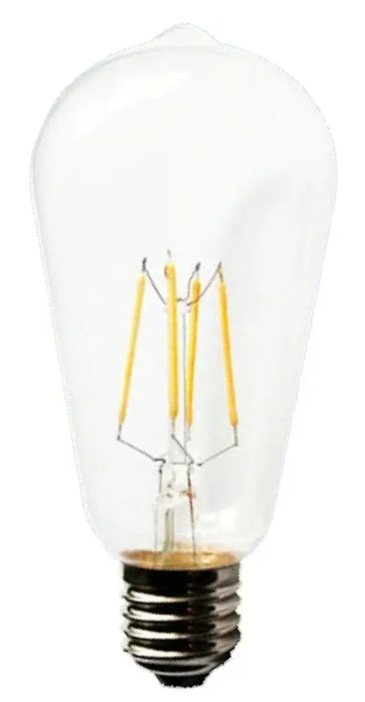 2601910 LAMPARA PERA FILAMENTO LED E27 4W 2800K