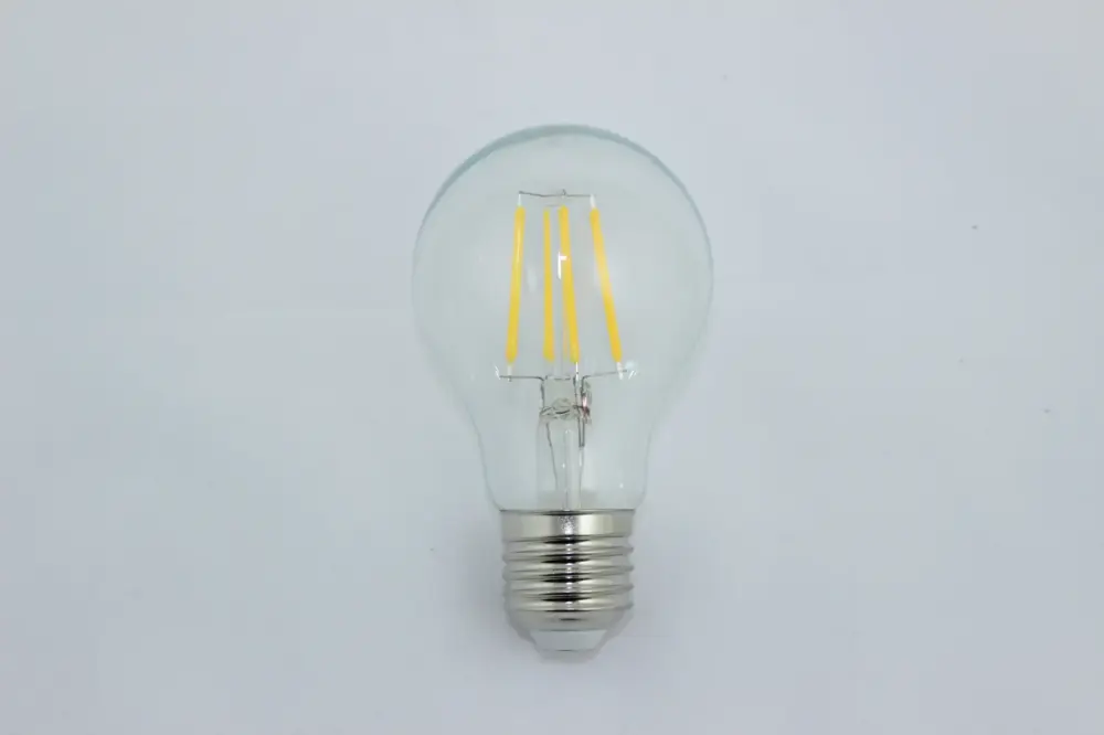 BOMBILLO LED FILAMENTO 4W E27 2700K VIDRIO 85-265V