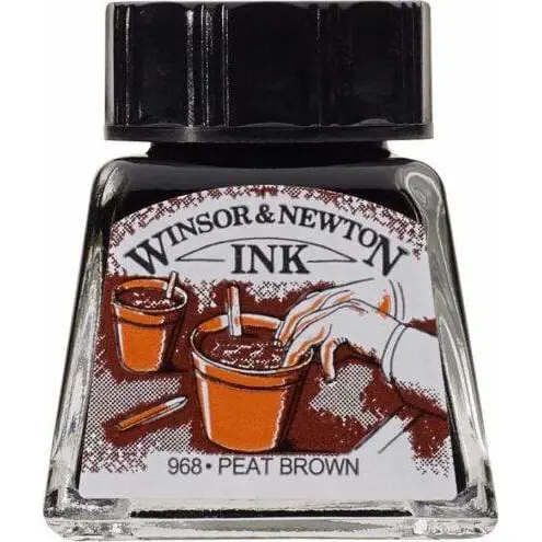 Difusor para Flash Winsor & Newton Tinta china 14ml 469 pardo de turba