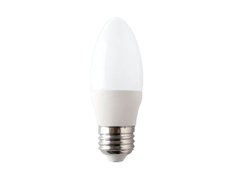 Foco Led Vela de 4w luz calida 3000k E26 Ipsa con Garantí de 1 ño