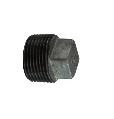 1/4” Galvanized Malleable Plug Fittings 64651