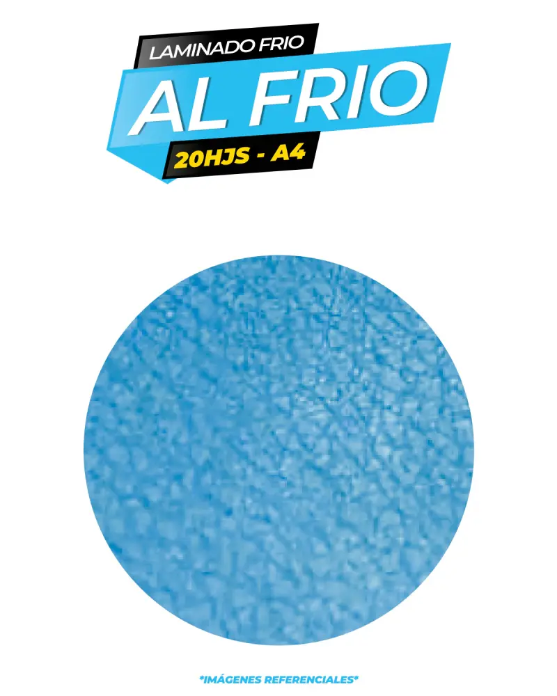 Laminado frio holográfico CUERO / Pack 20 hojas A4