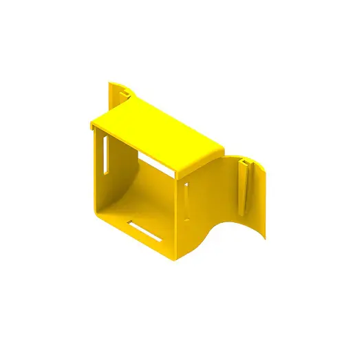 Leviton 4x4 Outlet Trumpet Amarillo S4TRM-TRM