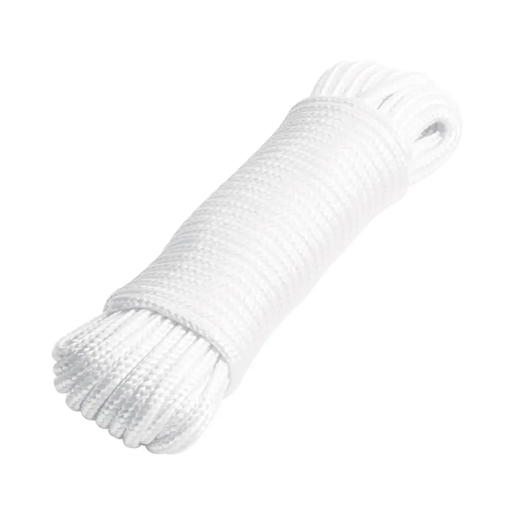 Piola de poliéster diamante de 4 mm x 15 m blanca, Fiero con Adaptadores para Diferentes Lentes
