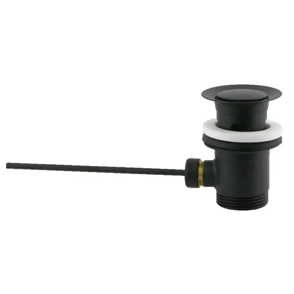 Scarico con attacco 1''1/4G Paffoni - Nero Opaco