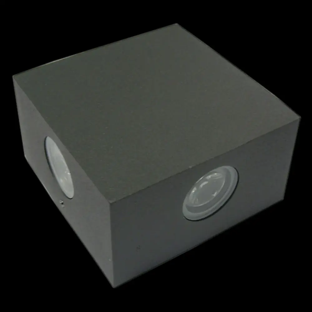 Universal Compatible Luminaria chip decorativo gris urbano con sensor de oscuridad 4000k Estevez