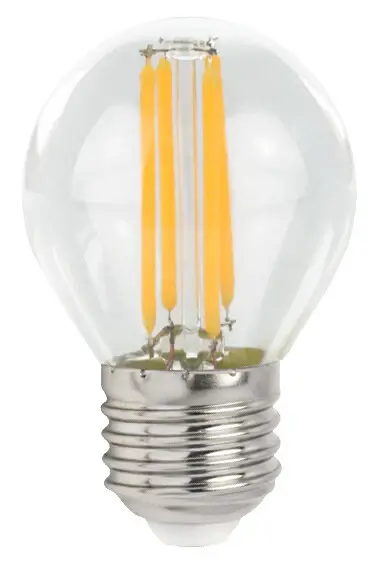 WOJ+14335 LAMPARA ESFERICA LED CRISTAL 4W E27 4000K SPECTRUM con Velocidad de Lectura 300MB/s