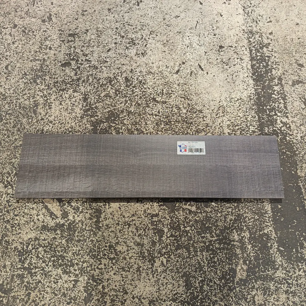 Tablette chêne gris aggloméré - 800 x 200 x 18 mm