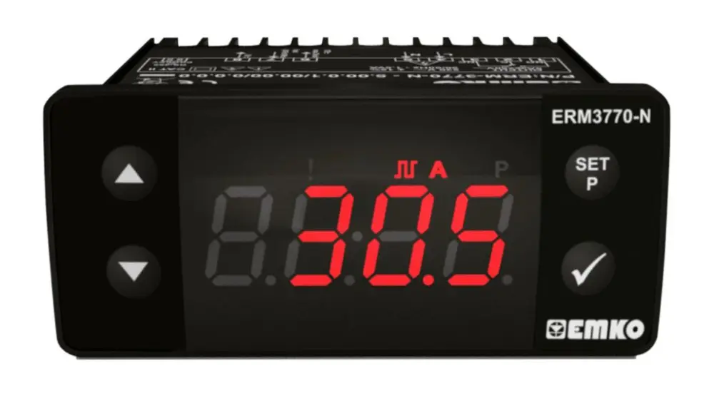 Tacómetro Emko ERM-3770-N.5.00.0.1/00.00/0.0.0.0, Digital, pantalla LED, 0,01 %