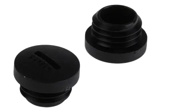 Tapón ciego para prensaestopas, Negro, M50, Roscado, Nylon 66, Tapón, 50 → 50.4mm, 55.5mm