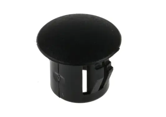Tapón ciego para prensaestopas, Negro, No Roscado, Nylon 66, Tope, 7.9mm, 10.3mm