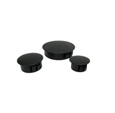 Tapón ciego para prensaestopas, Negro, No Roscado, Nylon 66, Tapón, 6mm, 7.8mm