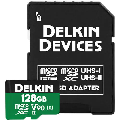 Delkin Devices Minúsculo 128 GB UHS-II SDHC
