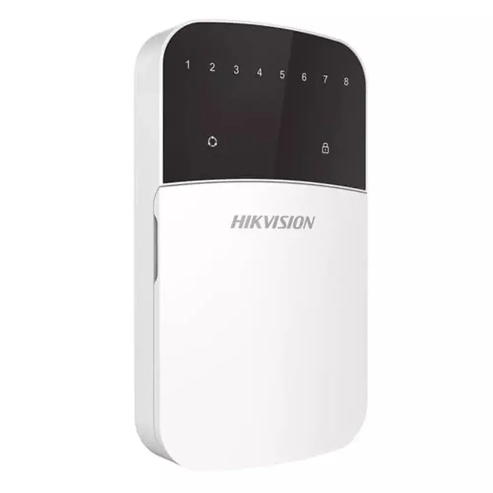 Teclado Cableado Hikvision LED con 4 Zonas - Modelo DS-PKG-H4L con Tornillerí Incluida