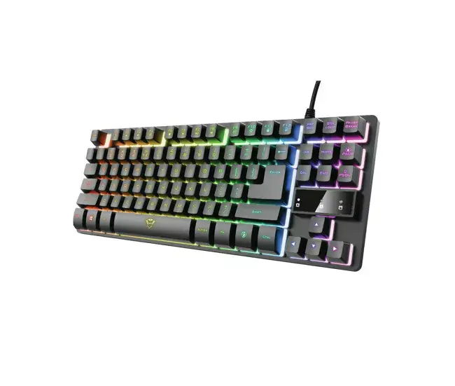 Teclado Trust 24067 Negro | Instalación Rápida