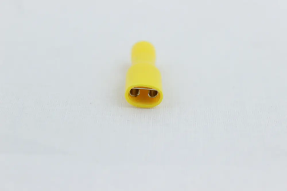 TERMINAL AISLADA HEMBRA AMARILLA 10-12AWG