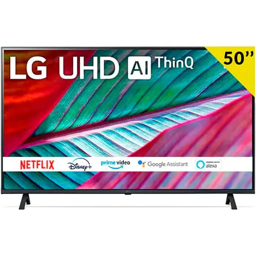 Televisor LED 50" 4K UHD LG 50UR78006LK WebOs23 Clase F | Envío Rápido y Garantí