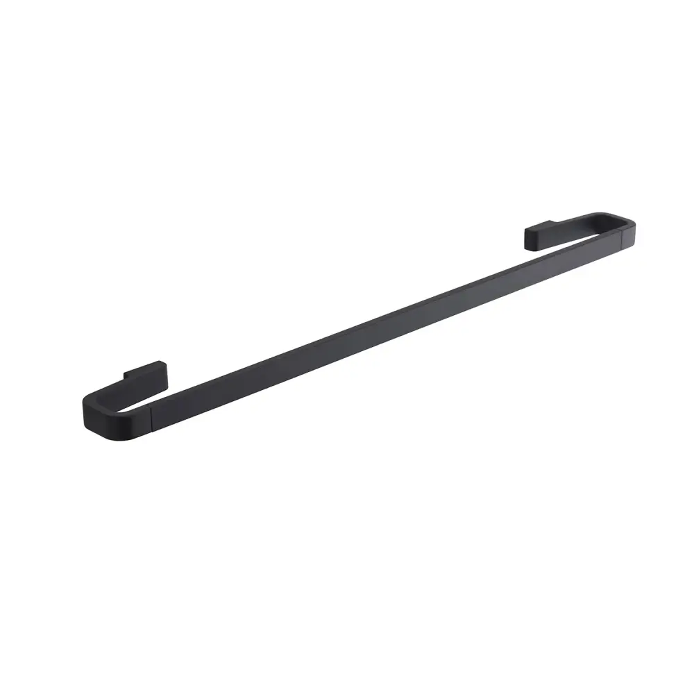 TV Portátil de Alta Definición Portasalviette 60 cm en latón y Cromall Gedy serie Samoa - Negro mate