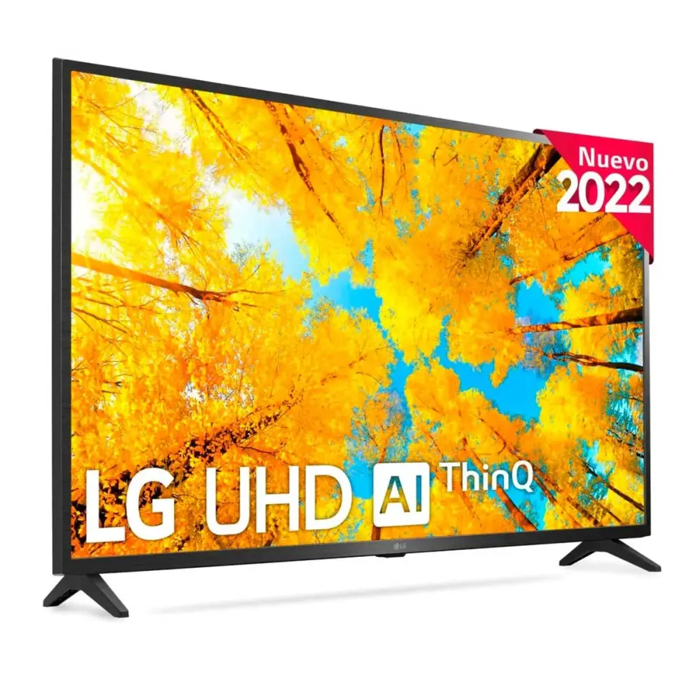 Televisor Con app TV LG 50UQ75006LF 50'' 4K UHD WiFi WebOS 22 AI G negro