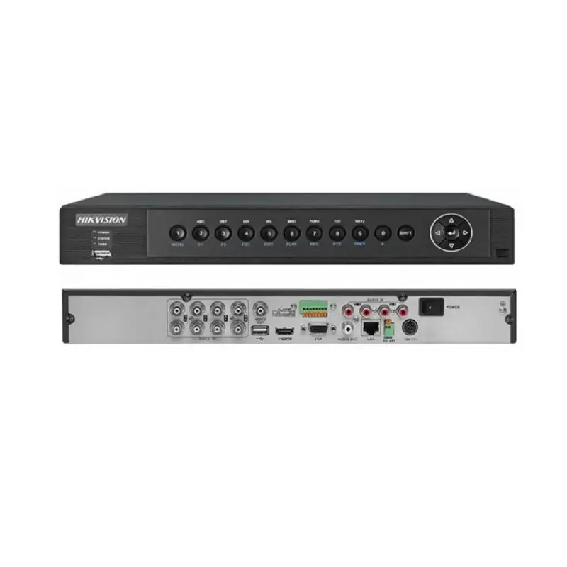 DVR 8 CANALES 3MPX- HIKVISION con Filtro de Luz Azul
