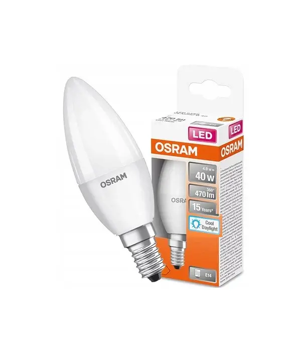 VELA LED 4,9w E-14 865 OSRAM