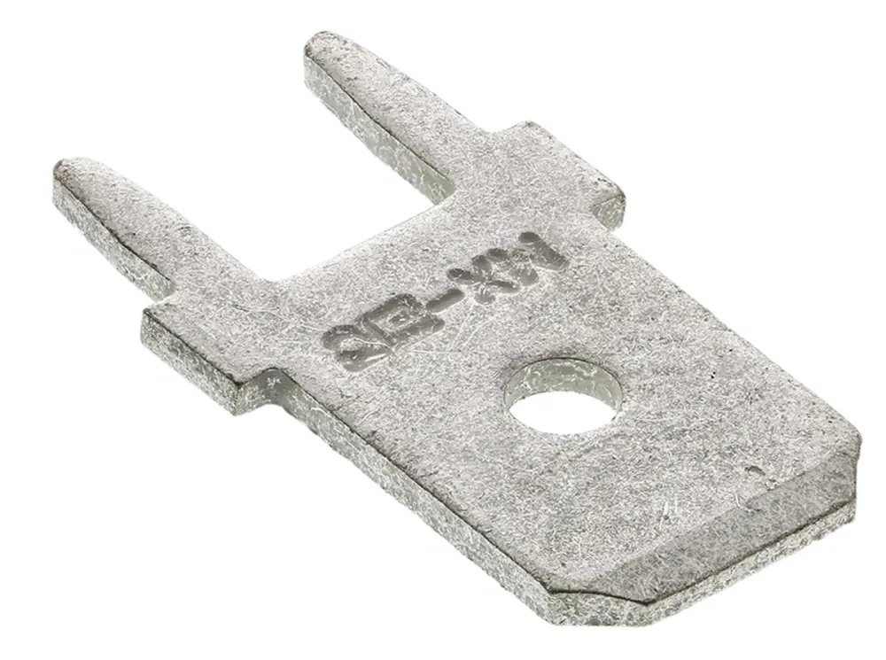 Terminal de lengüeta macho Molex de soldar, 6.35 x 0.81mm, long. 7.9mm, de Latón estañado | 19705-4301