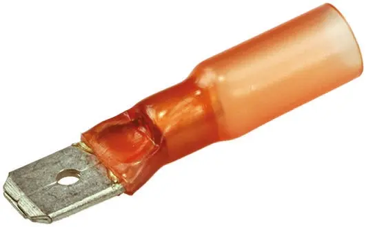 Terminal de lengüeta hembra aislado de color Rojo TE Connectivity Duraseal de crimpar, 6.35 x 0.8mm, 0.3mm² → 0.9mm²,...