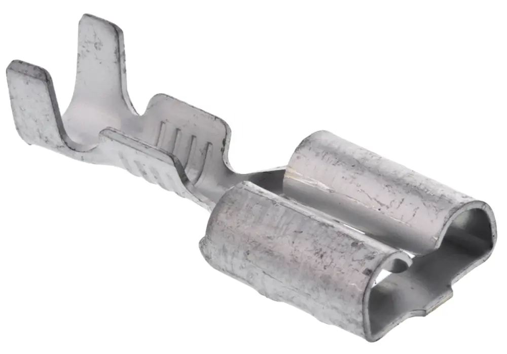 Terminal de lengüeta hembra TE Connectivity FASTIN-FASTON .250 de crimpar, 6.35 x 0.81mm, 0.3mm² → 0.8mm², long. | 60...