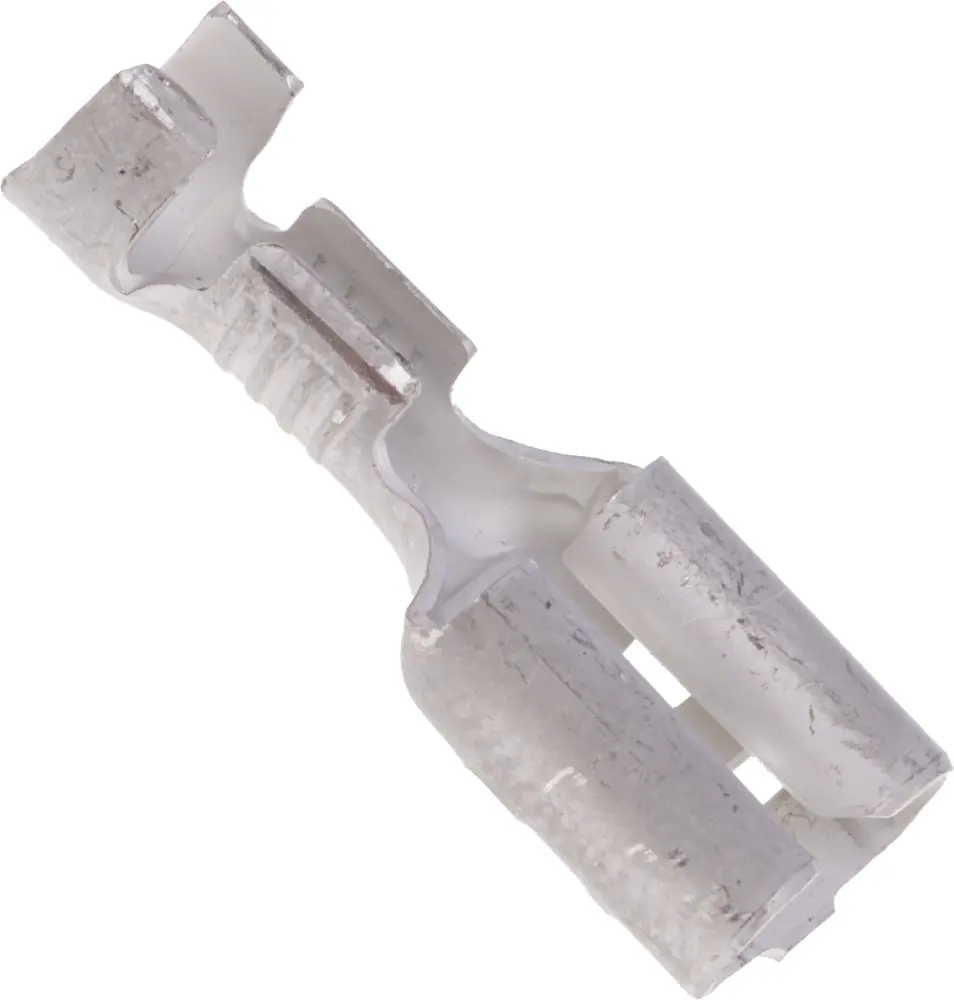 Terminal de lengüeta hembra TE Connectivity FASTIN-FASTON .250 de crimpar, 6.35 x 0.81mm, 0.8mm² → 2mm², long. 0.8plg...