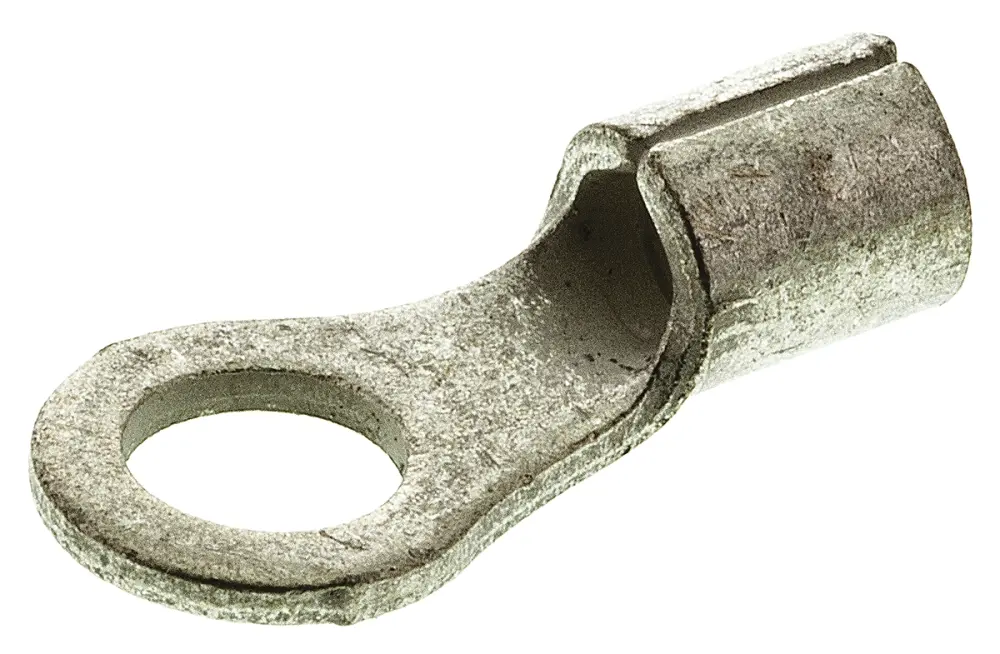 Terminal redondo no aislado de Aleación de Cobre Molex VersaKrimp, Ø int. M3 to M3.5 (#5 to #6), sección máx. 2.5mm² ...