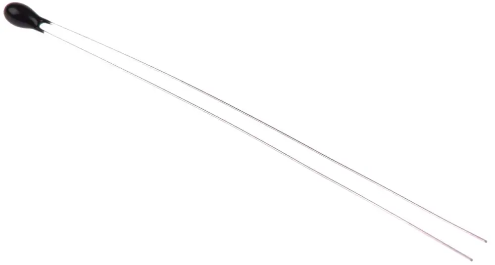 Termistor EPCOS, Resistencia 5kΩ, constante 12s, 60mW, 2.41 x 6.5mm | B57869S0502F140