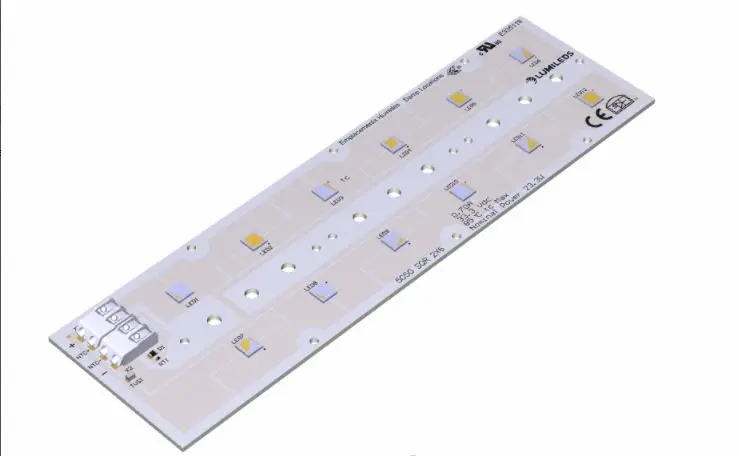 Tira de LED Lumileds LUXEON XR-5050 SQR, 33.3V dc, color Blanco, tira de 121.4mm x 49.5mm | L213-3070012MRH001