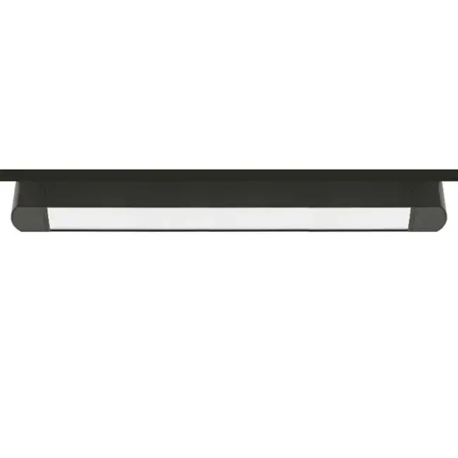 Brazo Tonearl Regulable Foco riel monofásico aluminio negro 47,8 cm 30W LED - KOFO0023