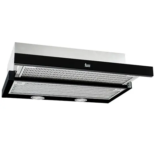 Campana 60cm Extraible Teka Ecopower CNL6415B 385m3h Negro
