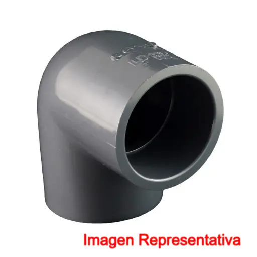 Cople Codo PVC SCH-40 ERA 2-1/2"