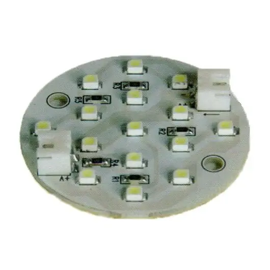 Disco 15 LEDs SMD3528 12V 50mm Diámetro Luz Blanca con Conexión Bluetooth
