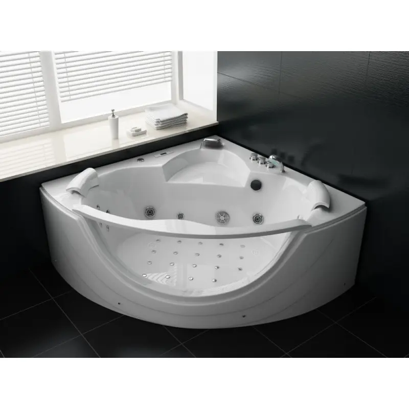 Ecode® bañera de hidromasaje fuerteventura 150x150x68cm eco-8537