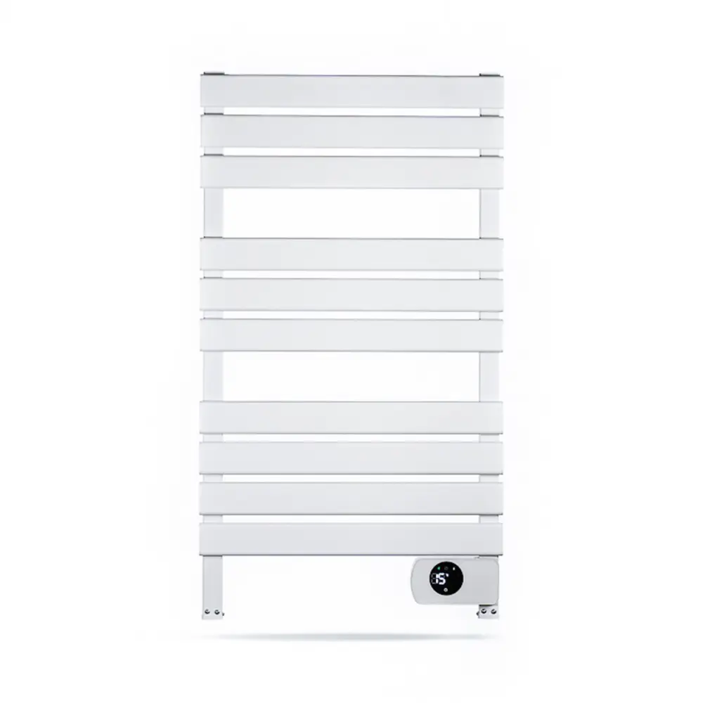 Ecode® Toallero Eléctrico Blanco, 500W IP24, App, Wi-Fi ECO-701B Acabado en Madera