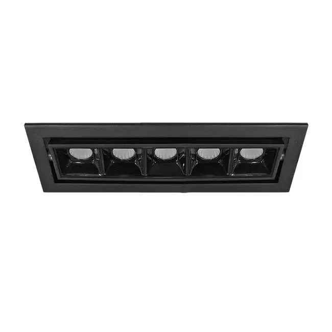 Foco embutido metálico negro 10W 2700K dimeable - TOFO0064
