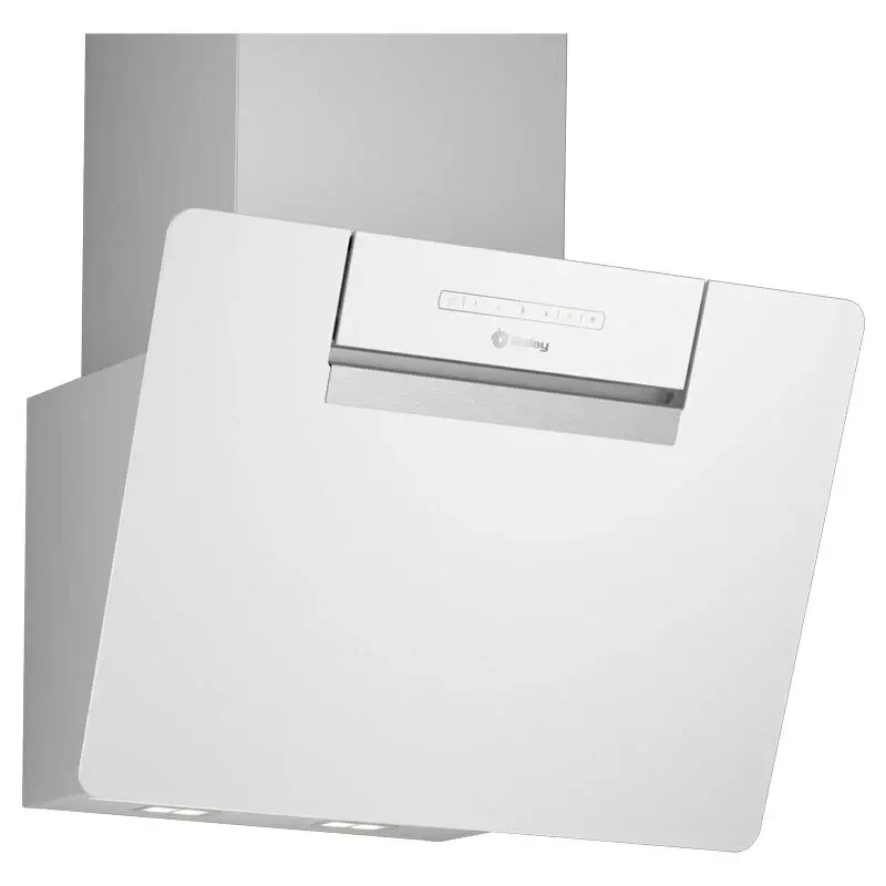 Gira disco Automático Campana de pared Balay 3BC567GBH Cristal Blanco 60 cm