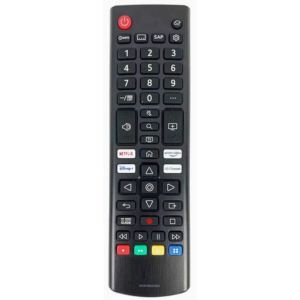 Gira disco Automático Control remoto para televisor LG AKB76037601
