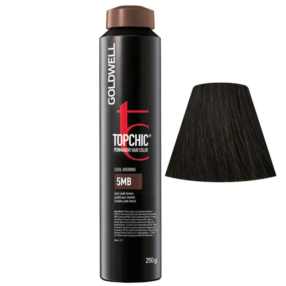 Goldwell - Topchic 5MB Castaño Jade Tenebroso 250 ml Acabado en Madera