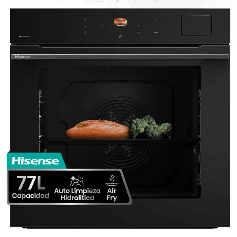 Horno Hisense BFS615S8B Cristal Negro