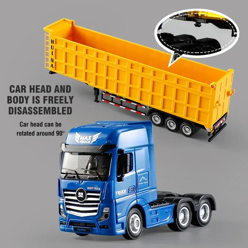 Huina 1731 Camión Trailer tipo Tolva Escala 1:50