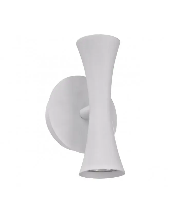 Lámpara de Pared APLIQUE ALDA BLANCO 2 X 50W GU-10