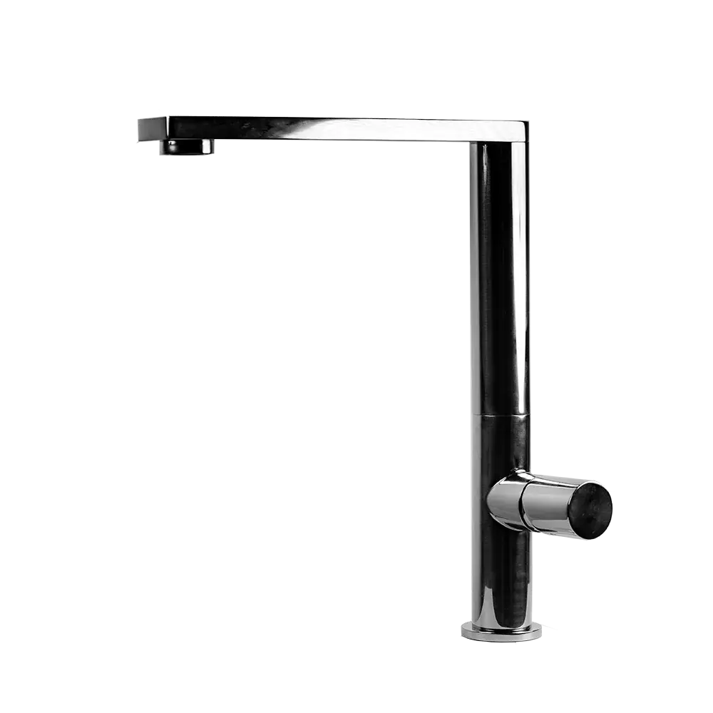 MONOMANDO PARA COCINA BASIC INOX 3.0 PULIDO AL LARGO BRILLO con 2 ños de Garantí
